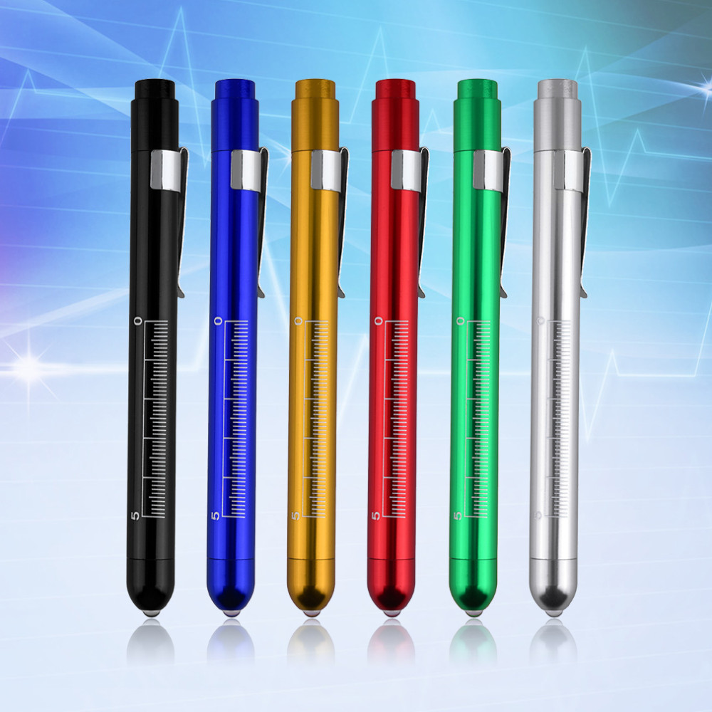 TaffLED Medical Light Pen Senter LED Flashlight Ti4 Black